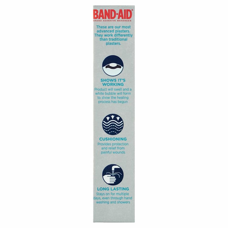Band-aid Advanced Healing Hydro Seal Gel Plasters Regular