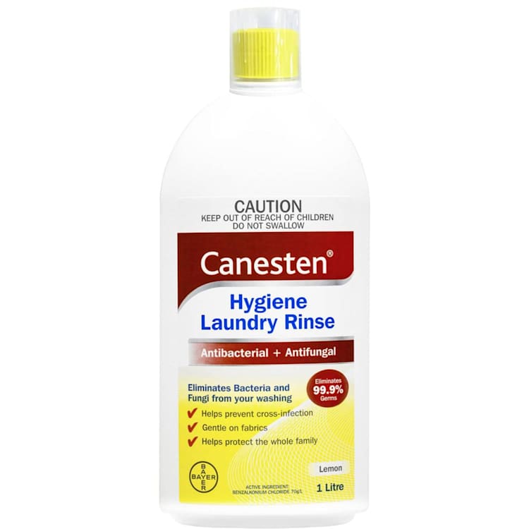 Canesten Antibacterial And Antifungal Hygiene Laundry Rinse Lemon