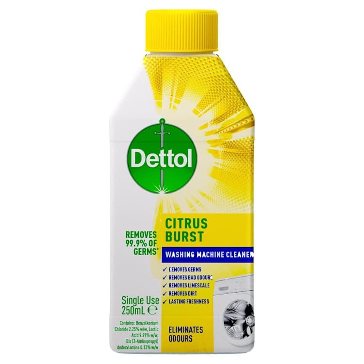 Dettol Washing Machine Cleaner Citrus Burst