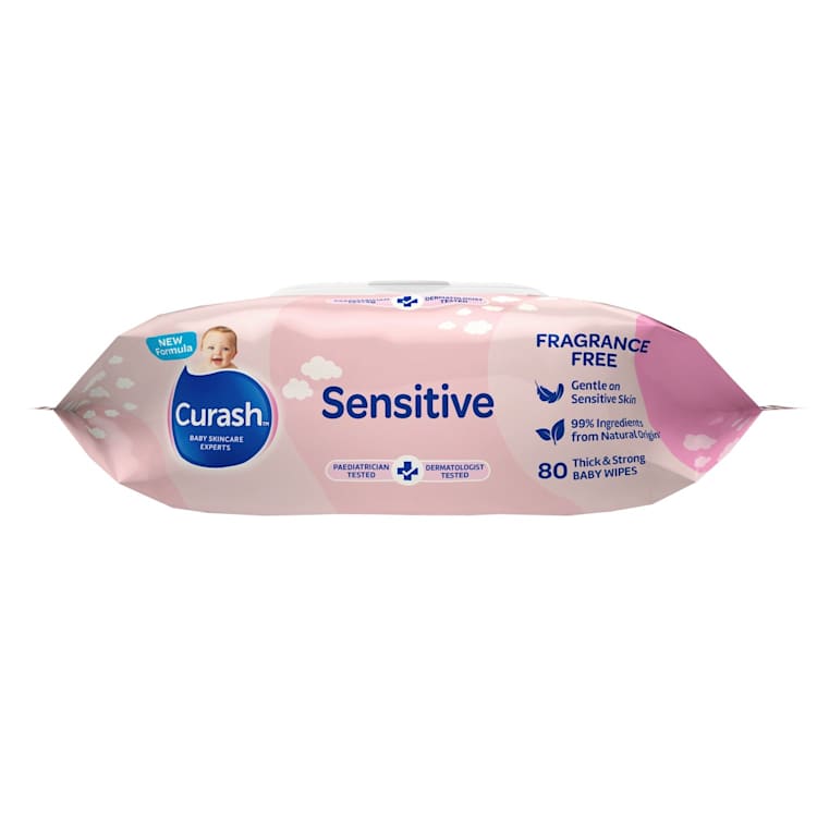 Curash Baby Wipes Fragrance Free