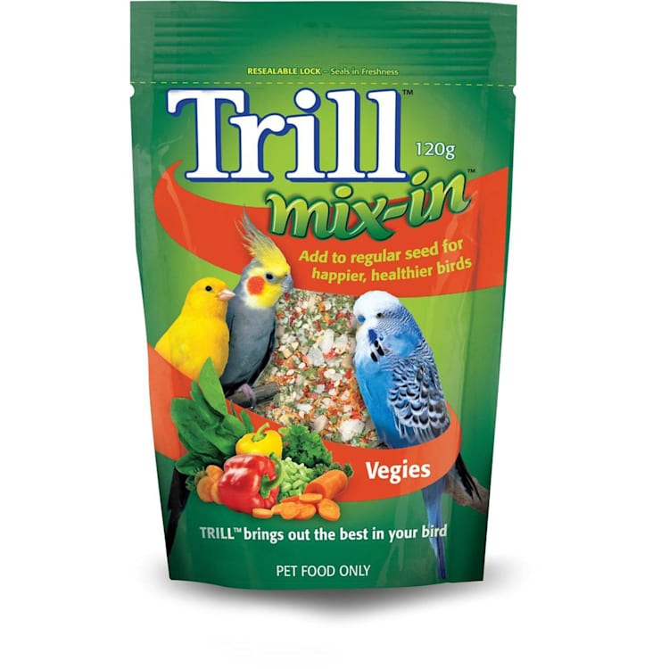 Trill Mix In Veggies Bird Treat