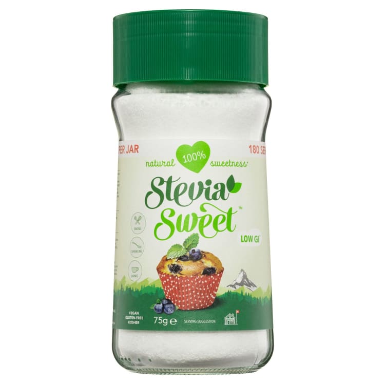 Stevia Sweet Granulated Sweetener Jar