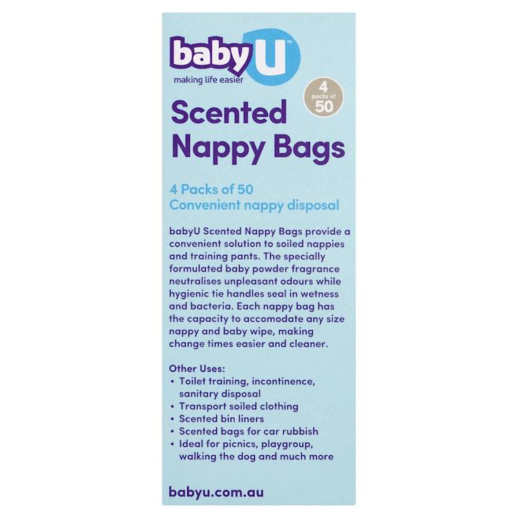 Baby U Scented Nappy Bags