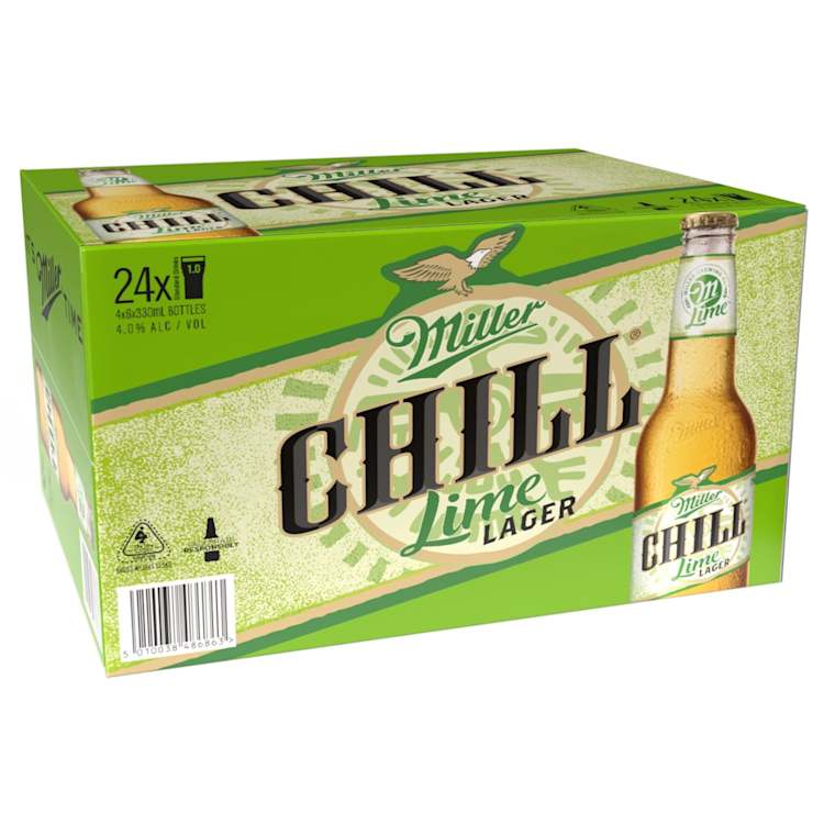 Miller Chill with Lime Bottle