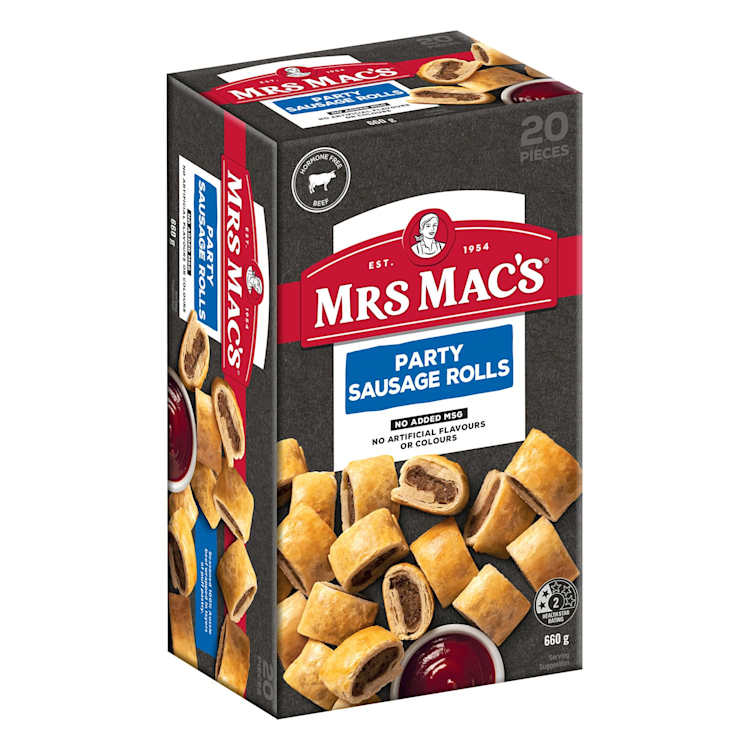 Mrs Mac's Party Sausage Rolls