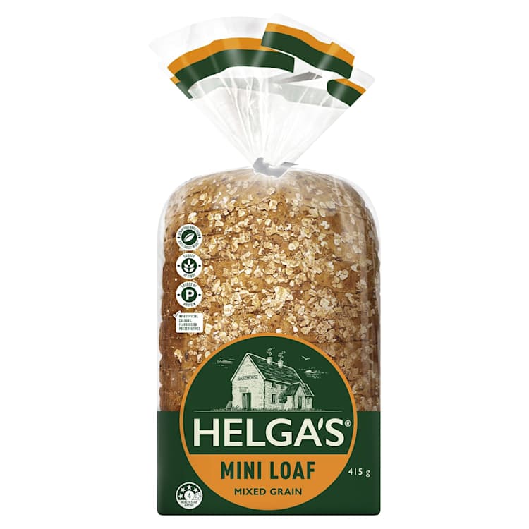 Helga's Traditional Mixed Grain Sliced Bread Mini Loaf