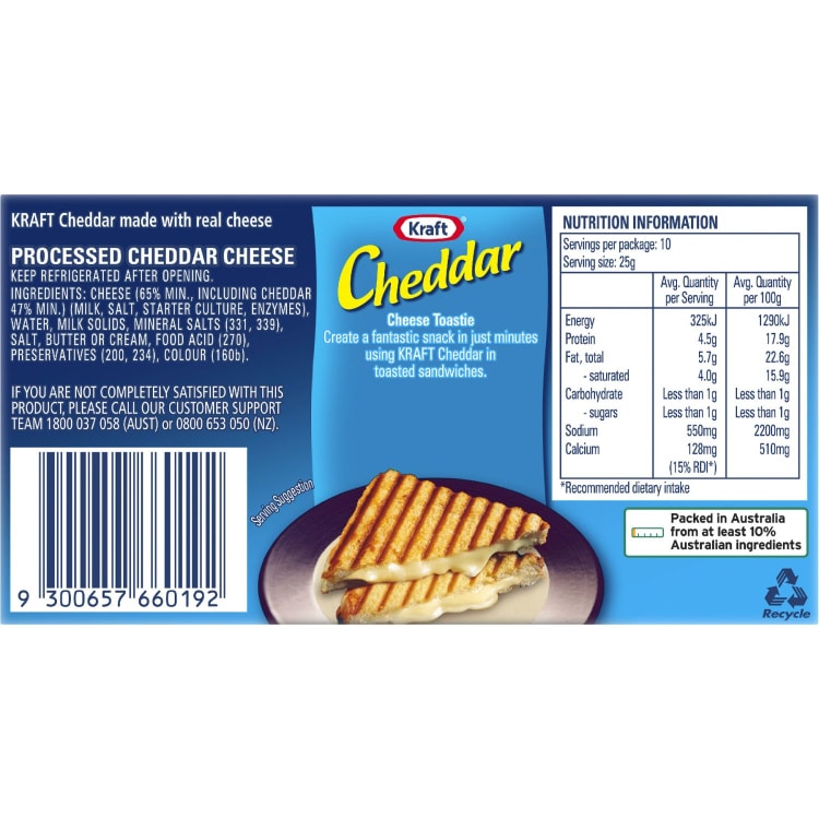 Kraft Cheddar Cheese