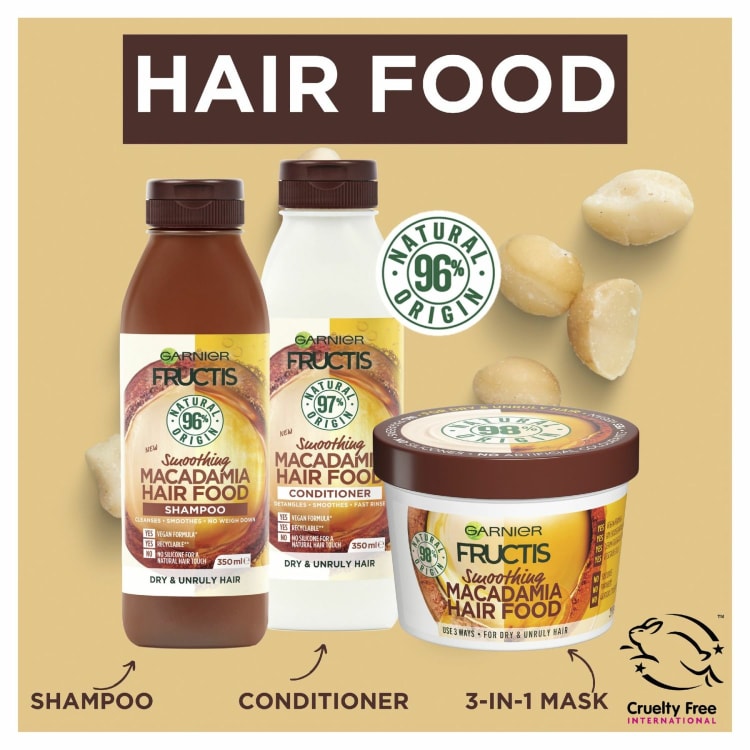 Hair food sales macadamia