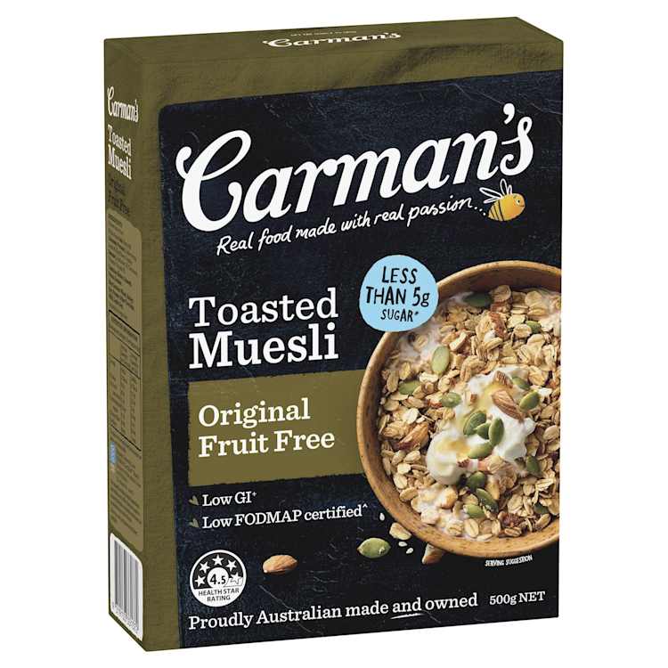 Carman's Original Fruit Free Muesli
