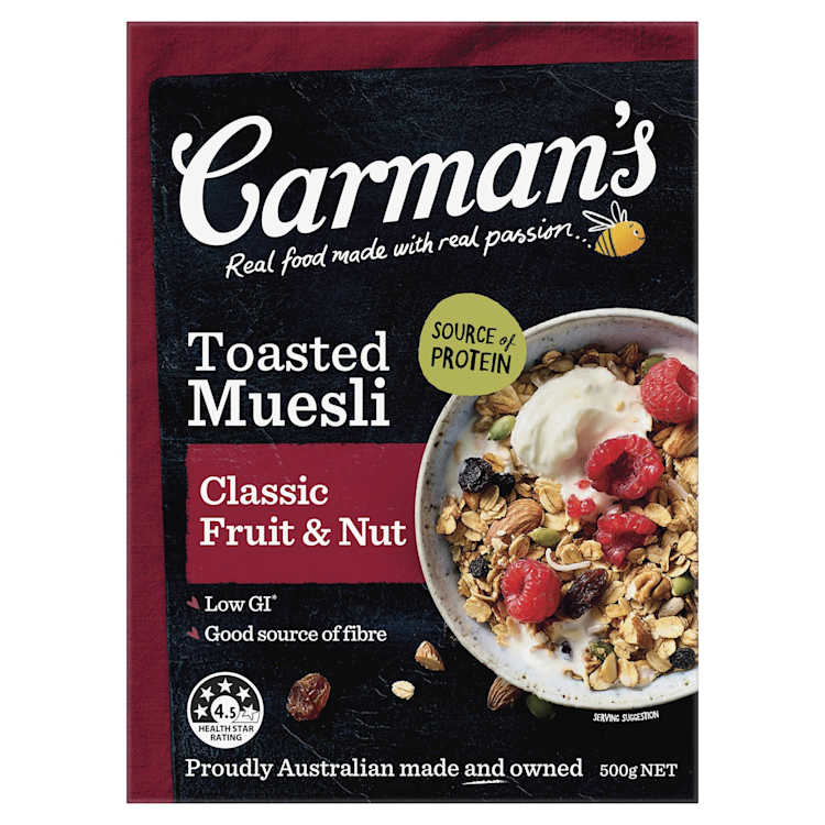 Carman's Classic Fruit & Nut Muesli