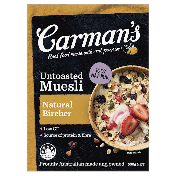 Carman's Natural Bircher Muesli