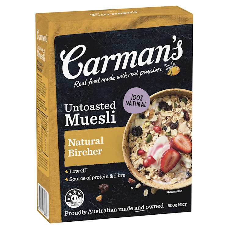 Carman's Natural Bircher Muesli