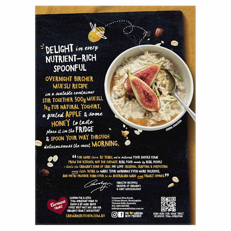 Carman's Natural Bircher Muesli