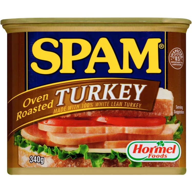 Spam Turkey Oven Roasted