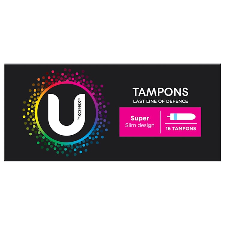 U By Kotex Tampons Super