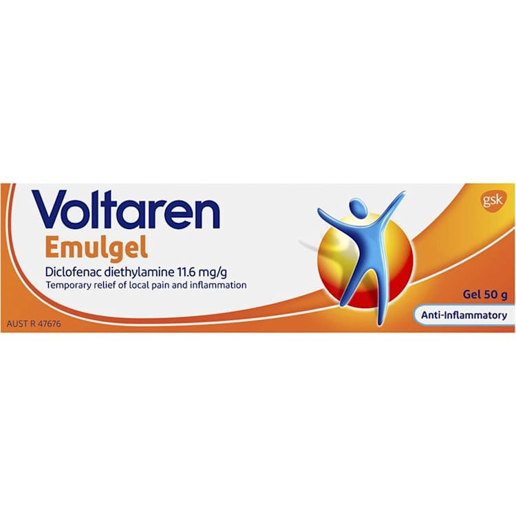 Voltaren Muscle And Back Pain Relief Emulgel