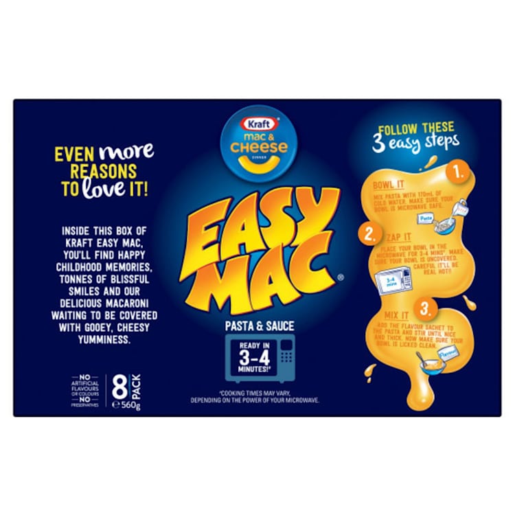 Kraft Easy Mac Classic Cheese Pasta