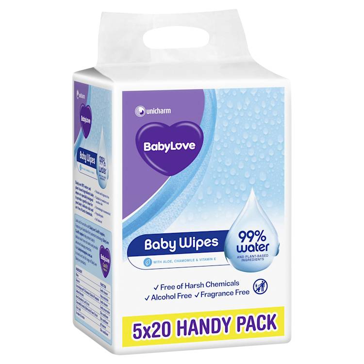 Babylove Baby Water Wipes