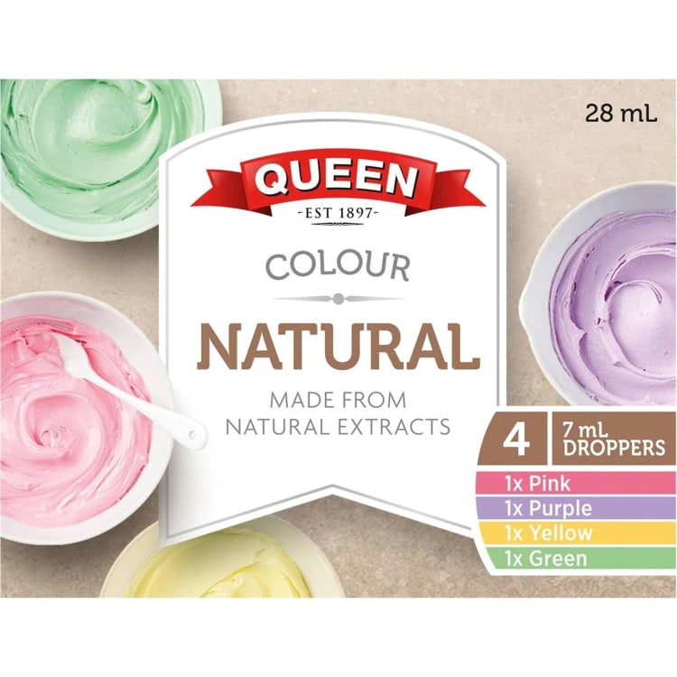 Queen Natural Food Colouring Rainbow