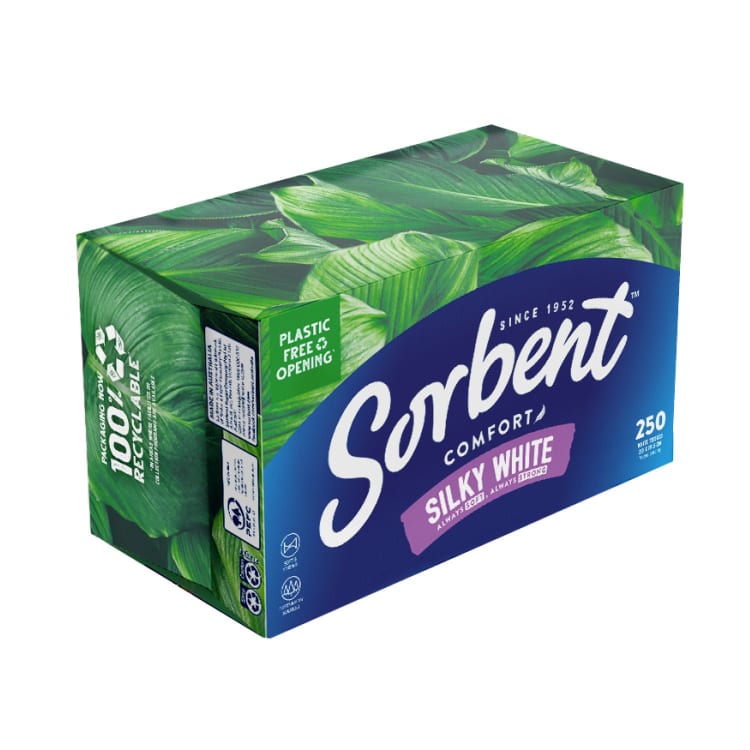 Sorbent Silky White Tissues