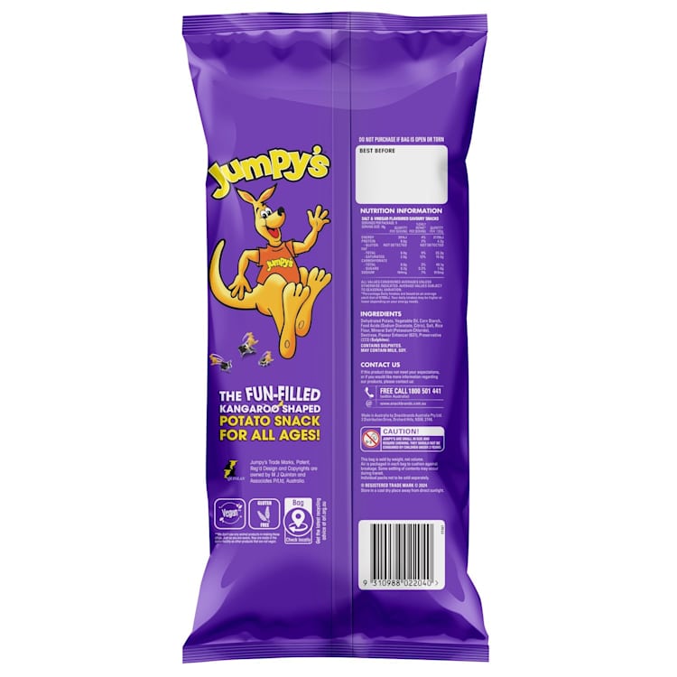 Jumpy's Snacks Salt & Vinegar