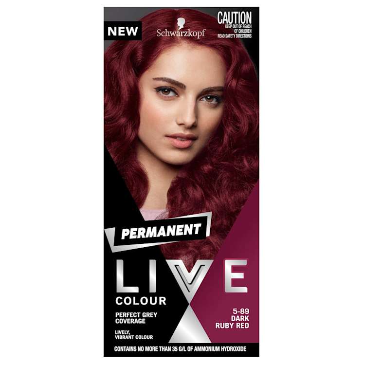 Schwarzkopf Live Colour Permanent 5.89 Dark Ruby Red