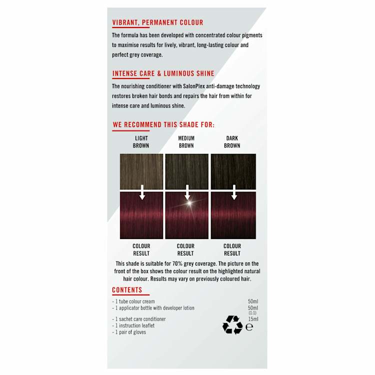 Schwarzkopf Live Colour Permanent 5.89 Dark Ruby Red