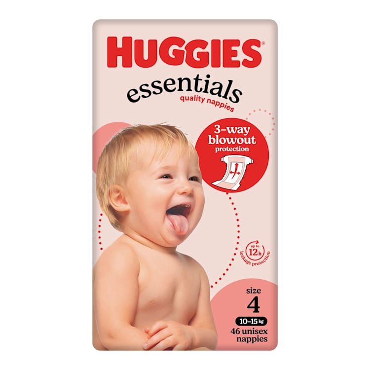 Huggies Essential Size 4 Toddler