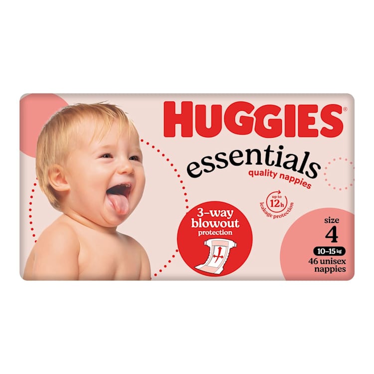 Huggies Essential Size 4 Toddler