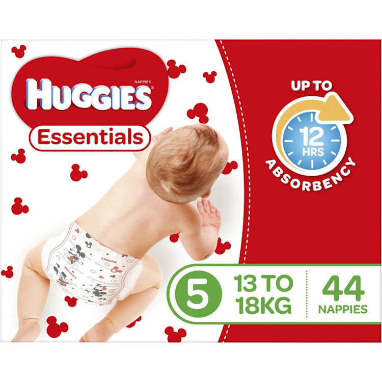 Huggies essentials size 5 discount