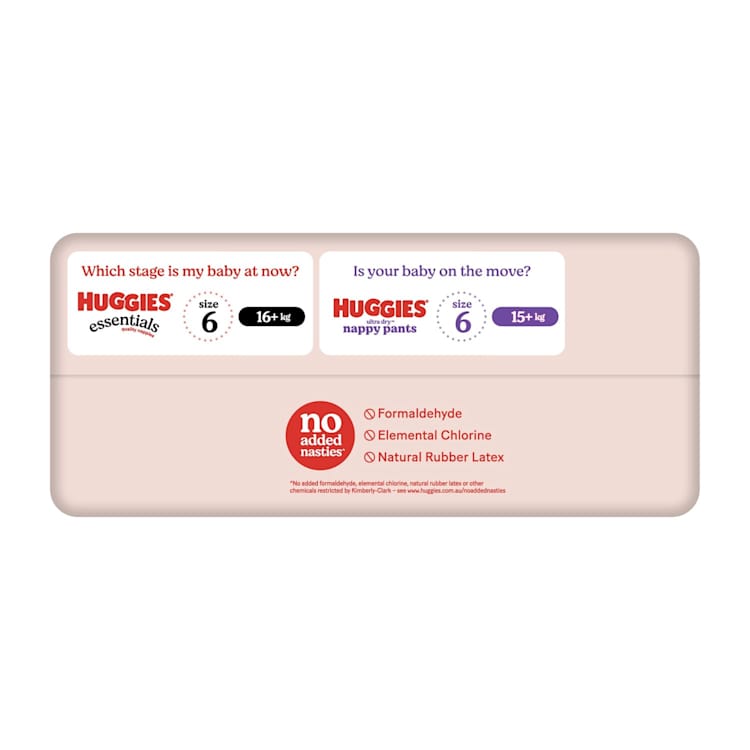 Huggies Essential Size 6 Junior