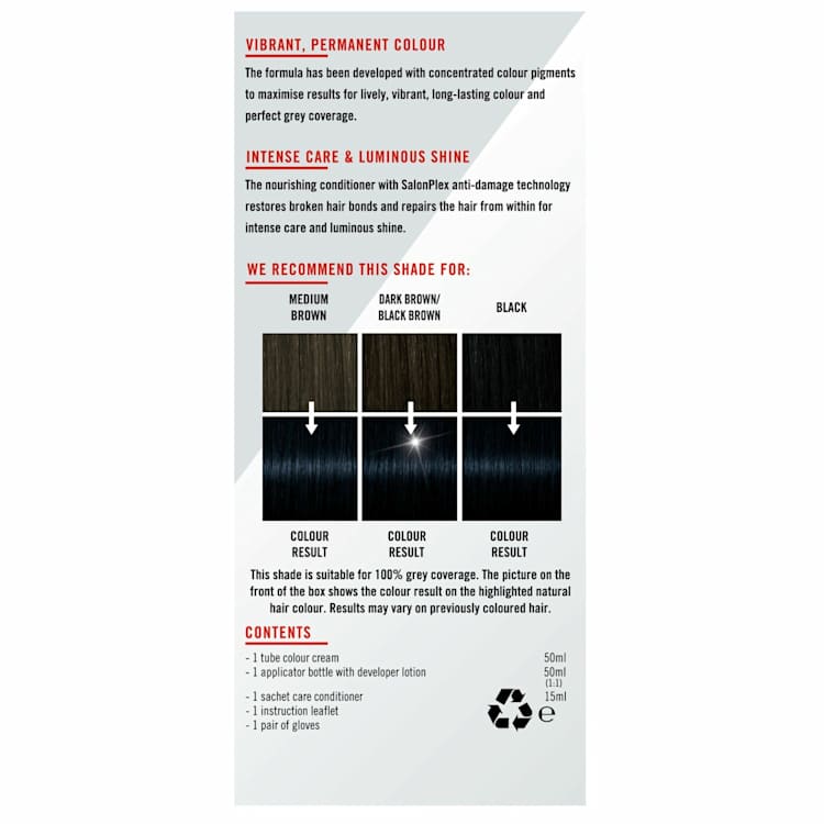 Schwarzkopf Live Colour Permanent 1.1 Blue Black