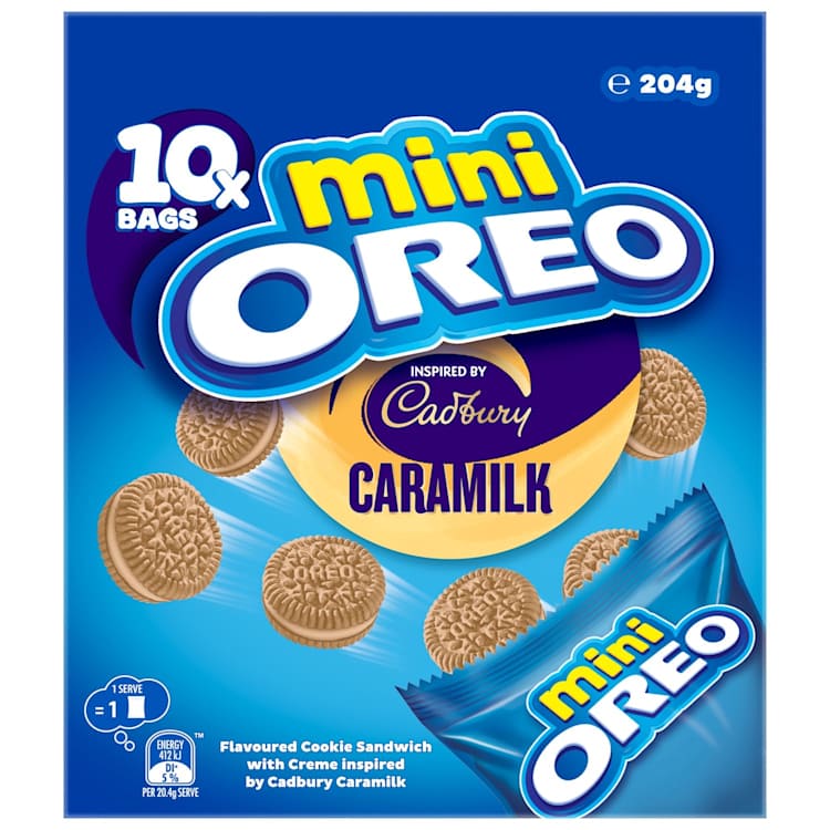 Oreo Mini Caramilk 