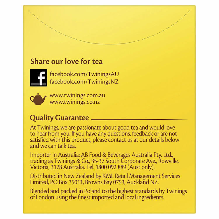 Twinings Caffeine Free Camomile, Honey & Vanilla Flavoured Herbal Infusions Tea Bags