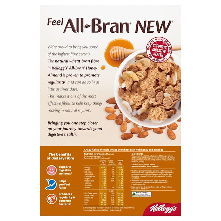Kellogg's All-Bran Honey Almond