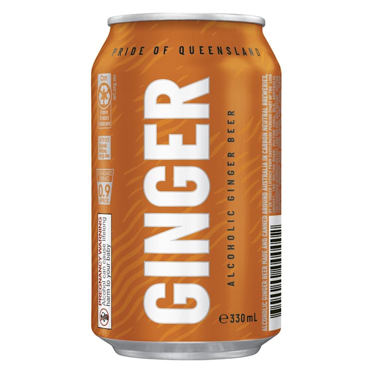 XXXX Ginger Beer Can 330mL