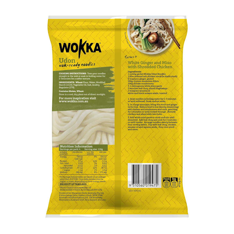 Wokka Noodle Udon Noodles