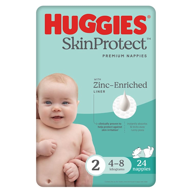 Huggies Infant Nappies Size 2 (4-8kg)