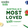 Vaalia Kids Probiotic Yoghurt Strawberry Pouch