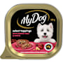 My Dog Gourmet Beef With Cheese & Toppings Wet Dog Food Tray