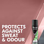 Rexona Clinical Protection Antiperspirant Aerosol Deodorant Menthol and Caffeine Scent for Men
