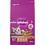 Whiskas 1+ Dry Cat Food Beef & Lamb Flavours