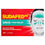 Sudafed PE Sinus + Pain Relief Tablets