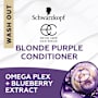 Schwarzkopf Extra Care Blonde Anti-Yellow Toning Purple Conditioner