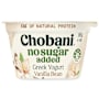 Chobani No Sugar Added Greek Yoghurt Vanilla Bean