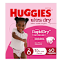 Huggies Ultra Dry Nappies Girls Size 6 (16+kg)