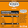 Kirks Orange Sugar Free Multipack Cans