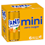 Fanta Pineapple Zero Sugar Soft Drink Multipack Mini Can