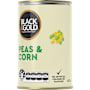 Black & Gold Peas And Corn
