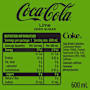 Coca-Cola Zero Sugar Lime Soft Drink Bottle